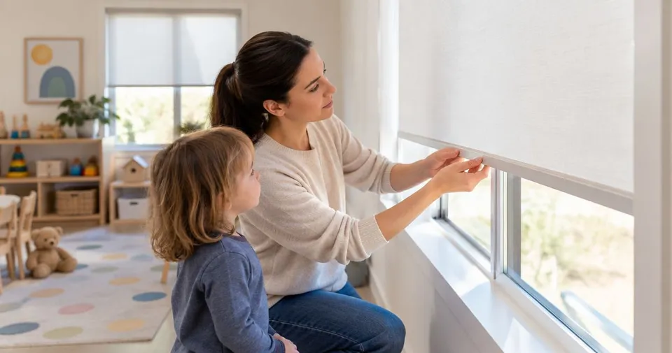 How to meet childcare safety codes for window shades