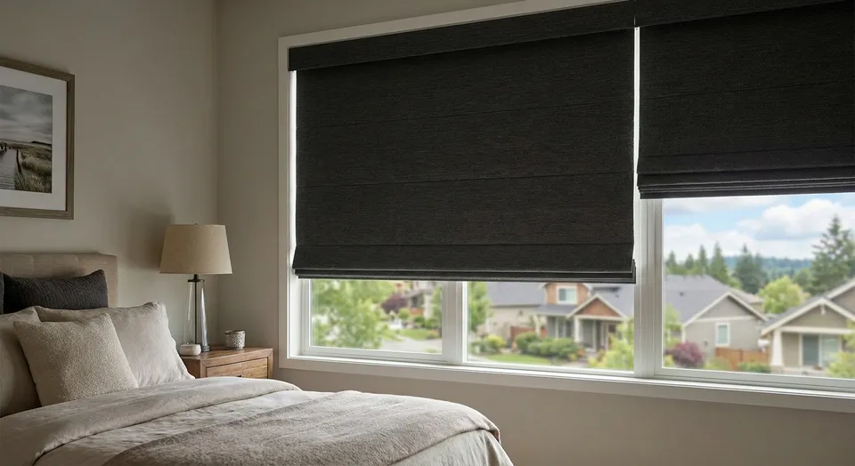 Blackout shades for Puyallup bedrooms