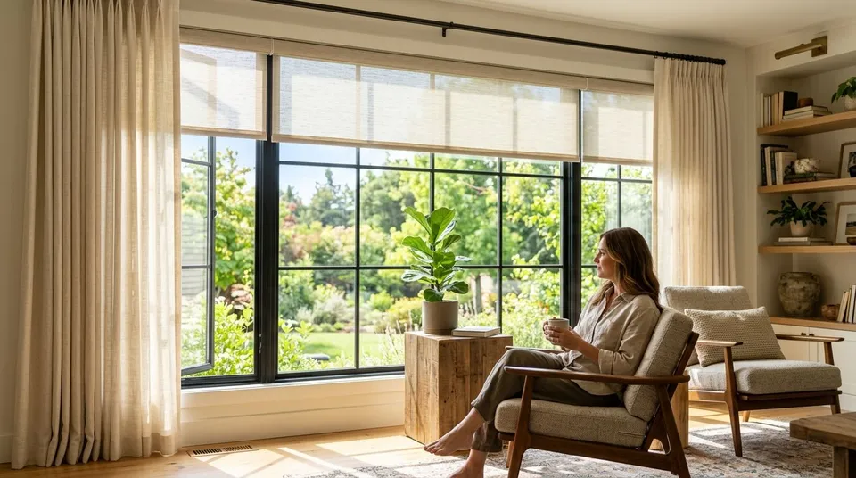 Best window treatments for south-facing windows