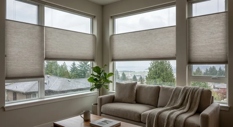 Cellular shades for SeaTac condos