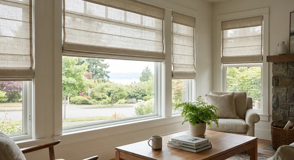 Custom blinds for University Place homes