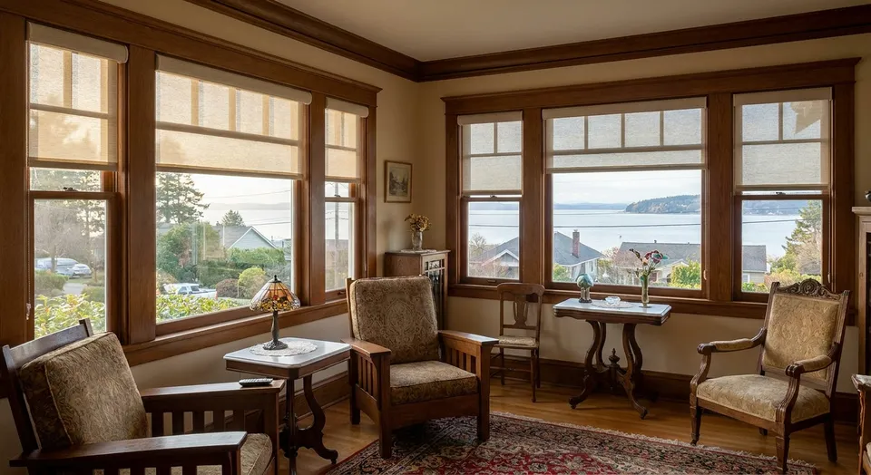 Best motorized shades for Steilacoom historic homes