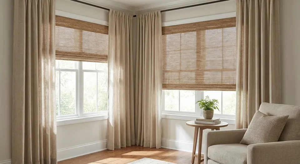 Window Treatments for Corner Windows