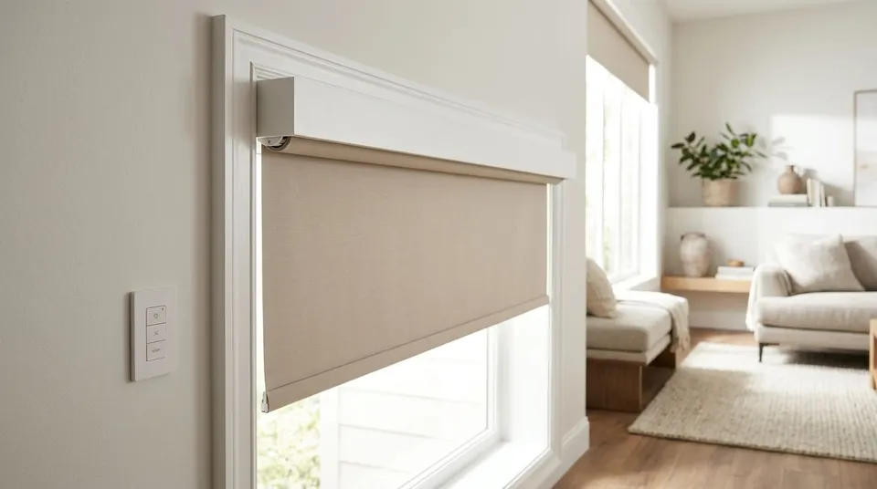 Concealed wiring solutions for motorized window shades