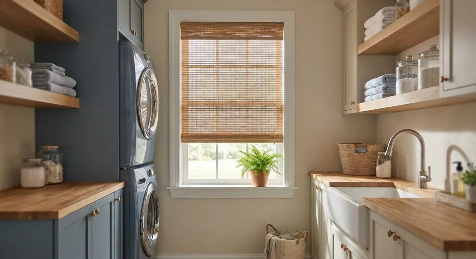 Window Treatments for Laundry Rooms