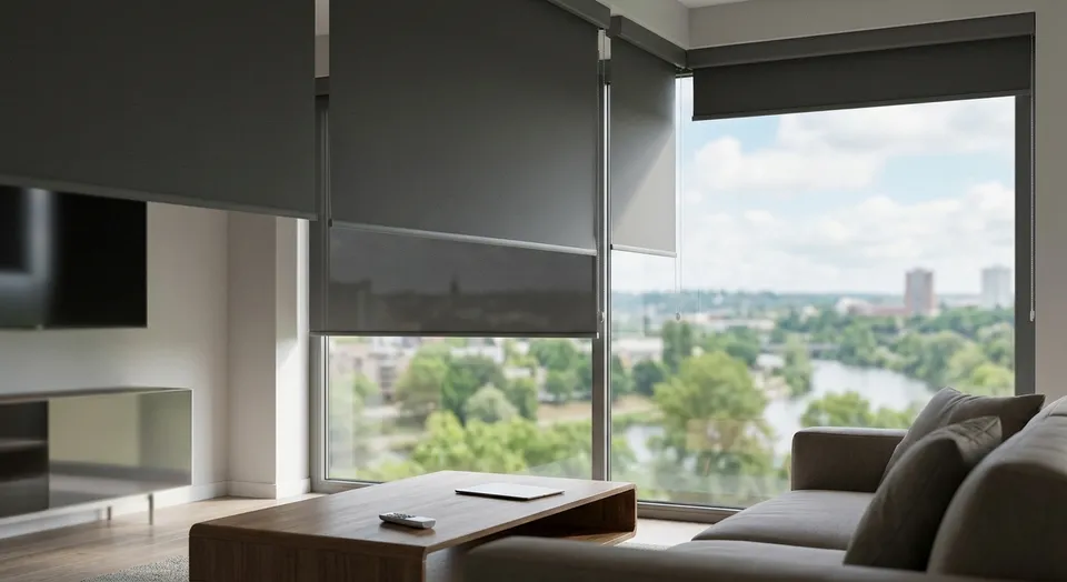 Motorized shades for Tukwila condos