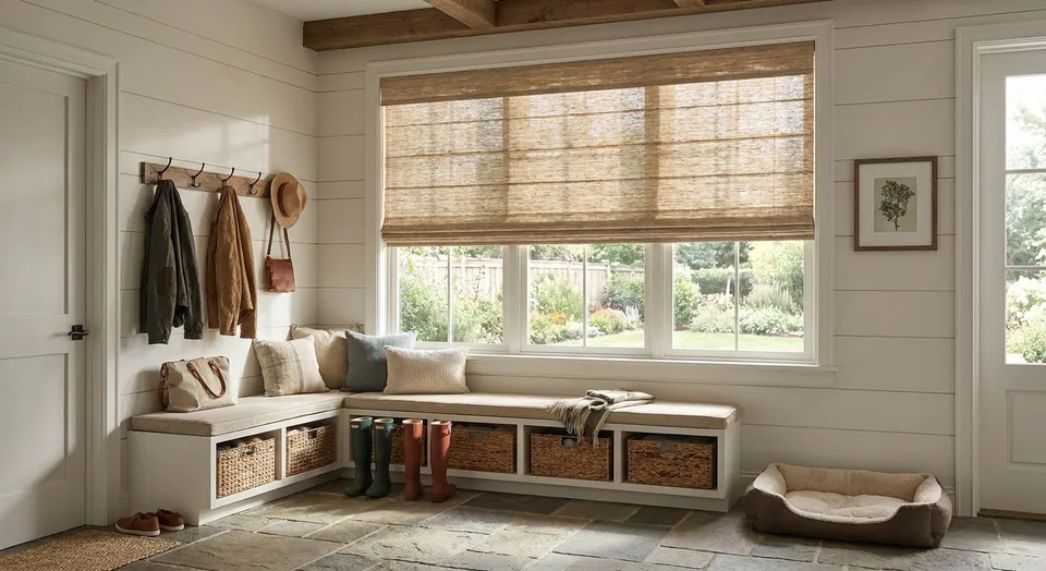 Window Treatments for Mudrooms