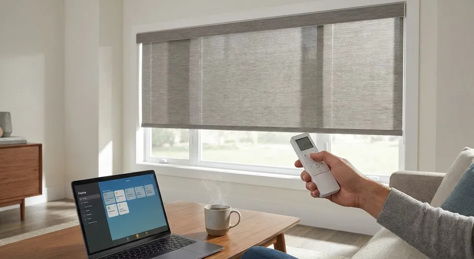 How to program motorized window shades