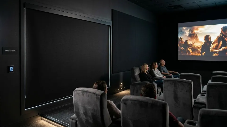 Best blackout shades for commercial screening and media rooms