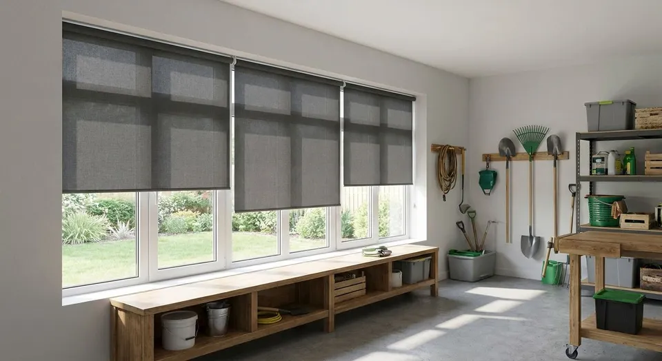 Roller Shades for Garage Windows