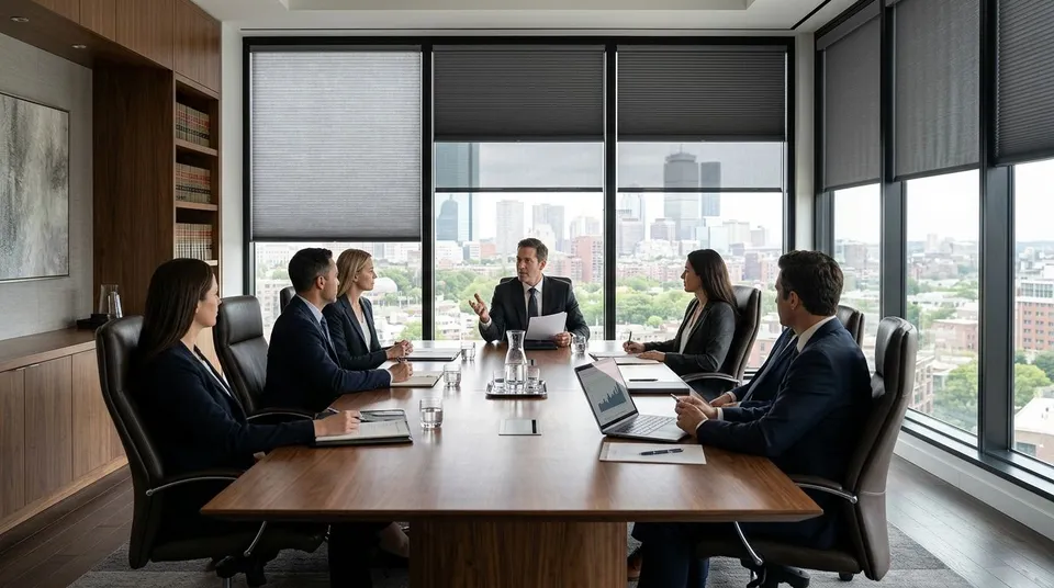 Best window treatments for law offices and conference rooms