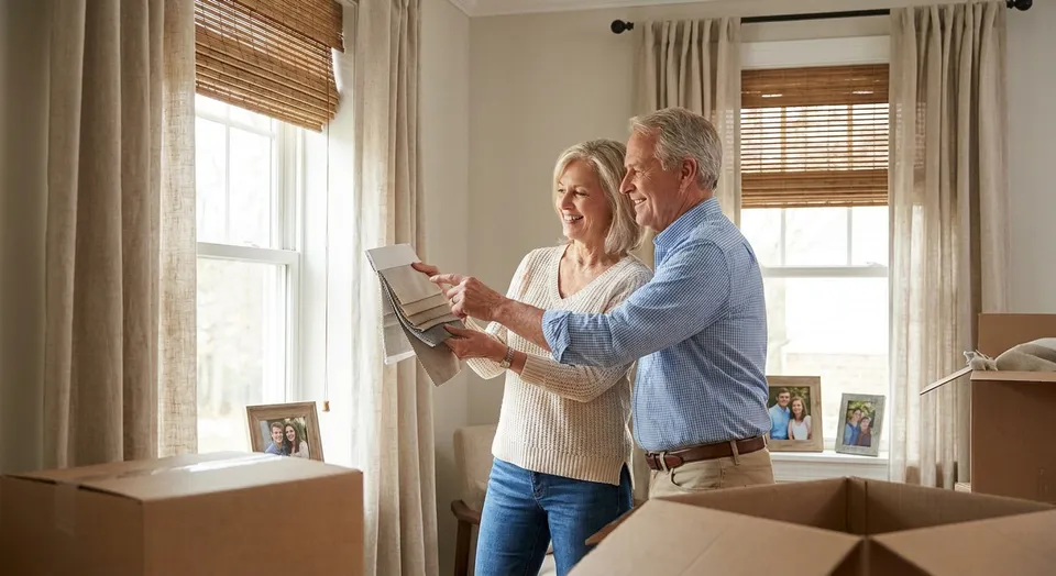 Best window treatments for empty nesters downsizing