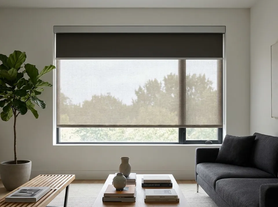 Dual roller shade